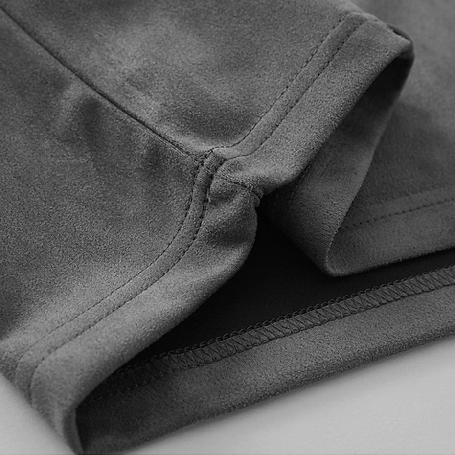 Men Star Suede Shirt