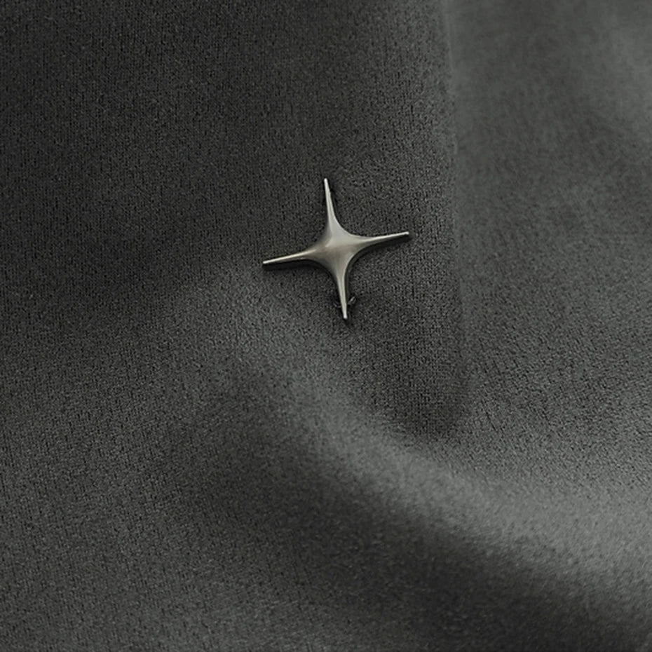Men Star Suede Shirt