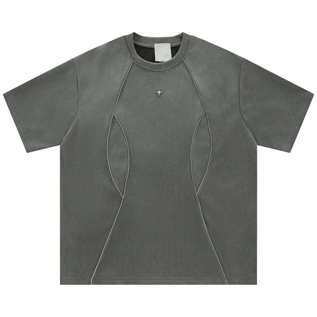 Men Star Suede Shirt