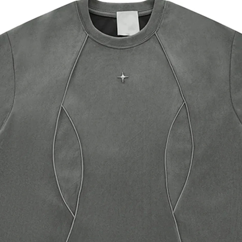 Men Star Suede Shirt