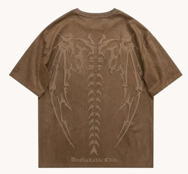 Suede Dragon Shirt