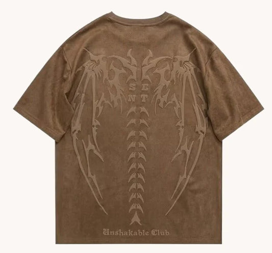 Suede Dragon Shirt